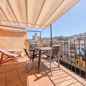 Apartment Sleep & Luxury Floor With Terrace, Girona